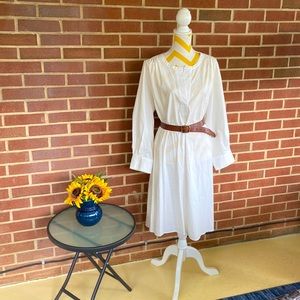 BR Poplin Smock Dress NWT